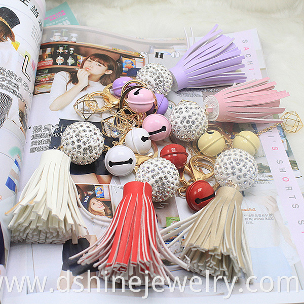 Tassel Keychain With Clasp For Bag